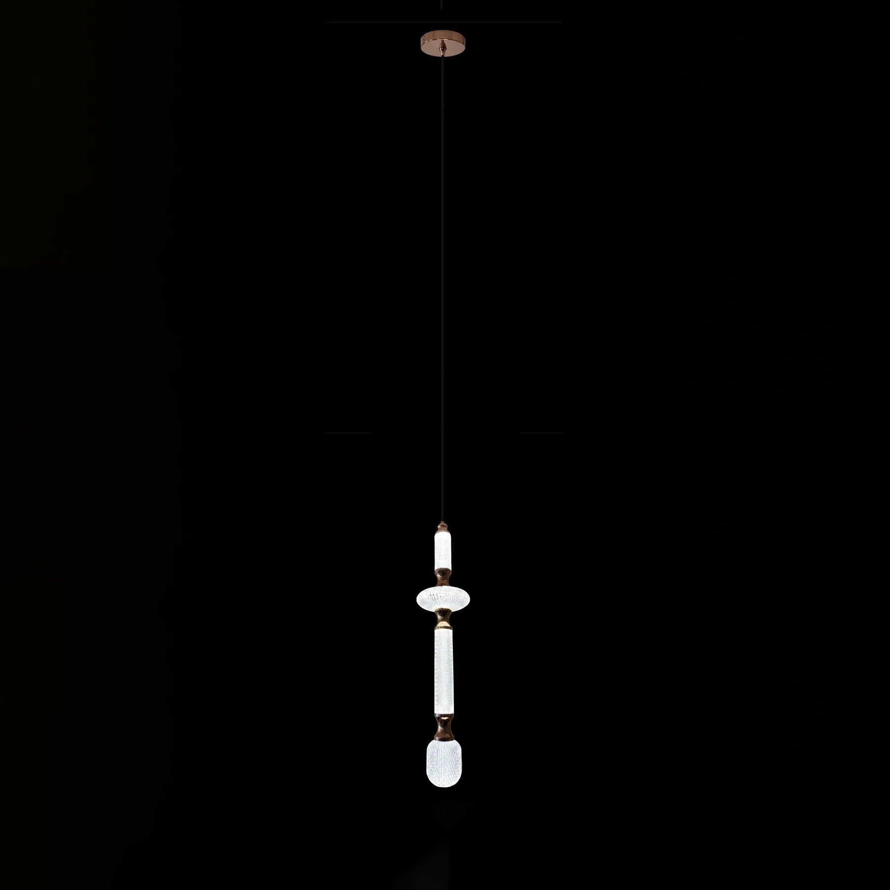 Celeste Sculptural Glass Pendant Light