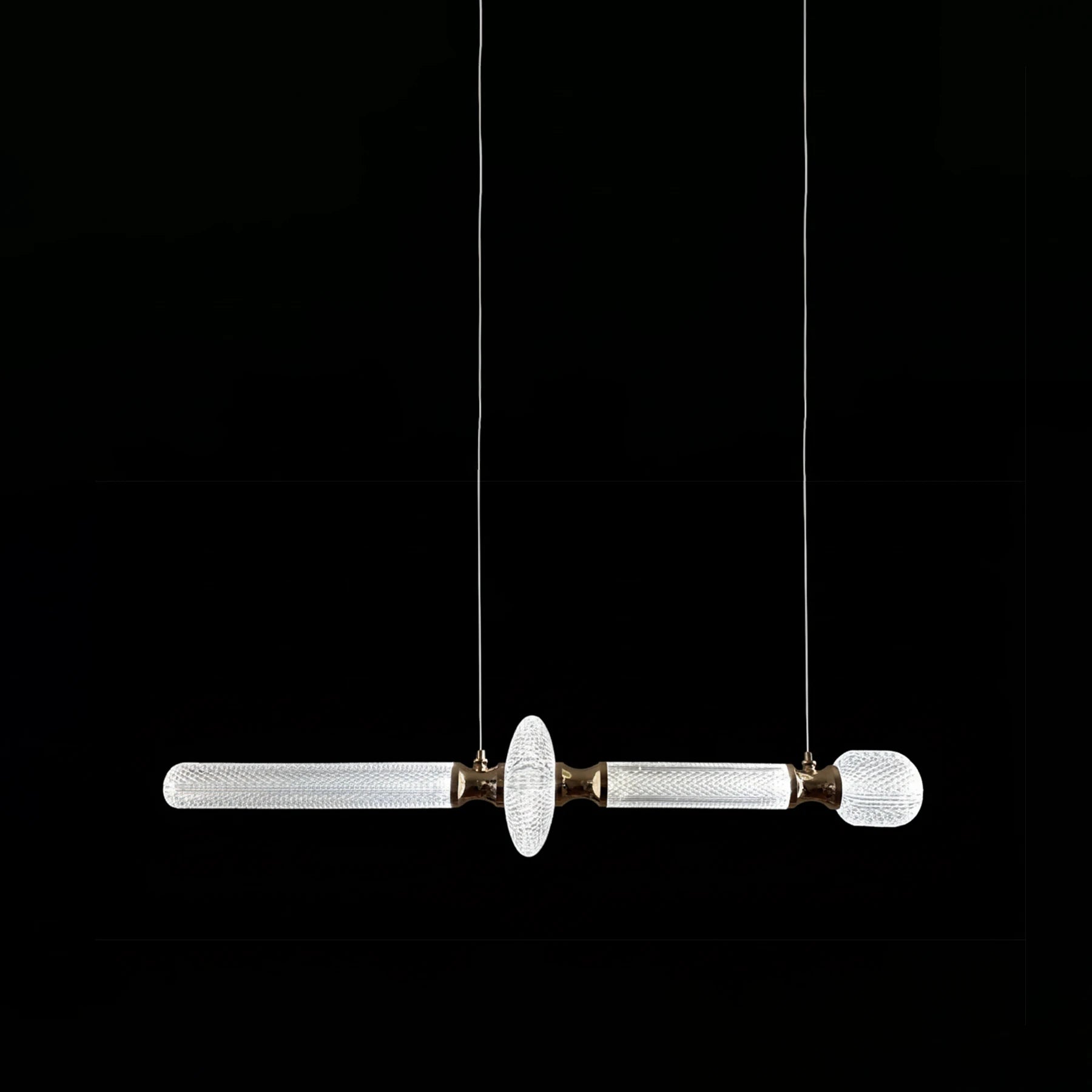 The Selene Ribbed Pendant