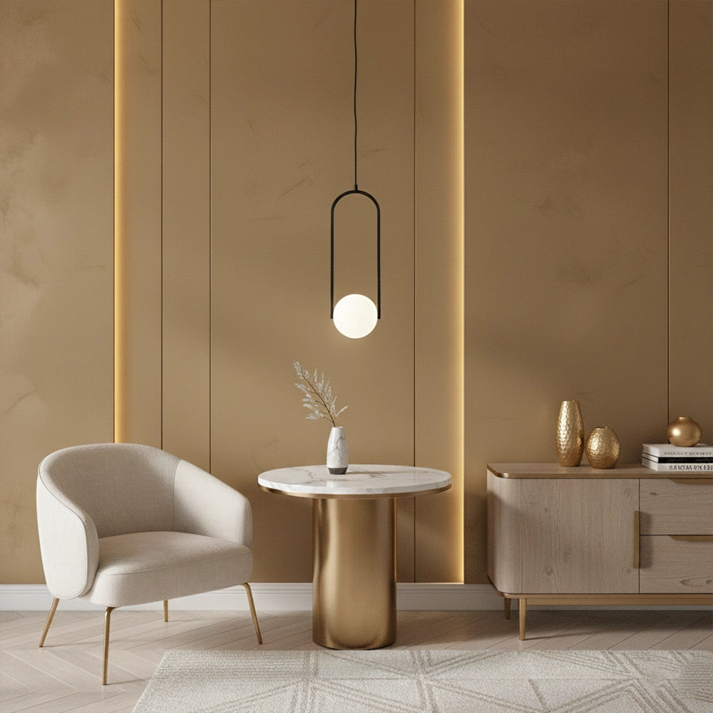 Halo Arch Pendant Light
