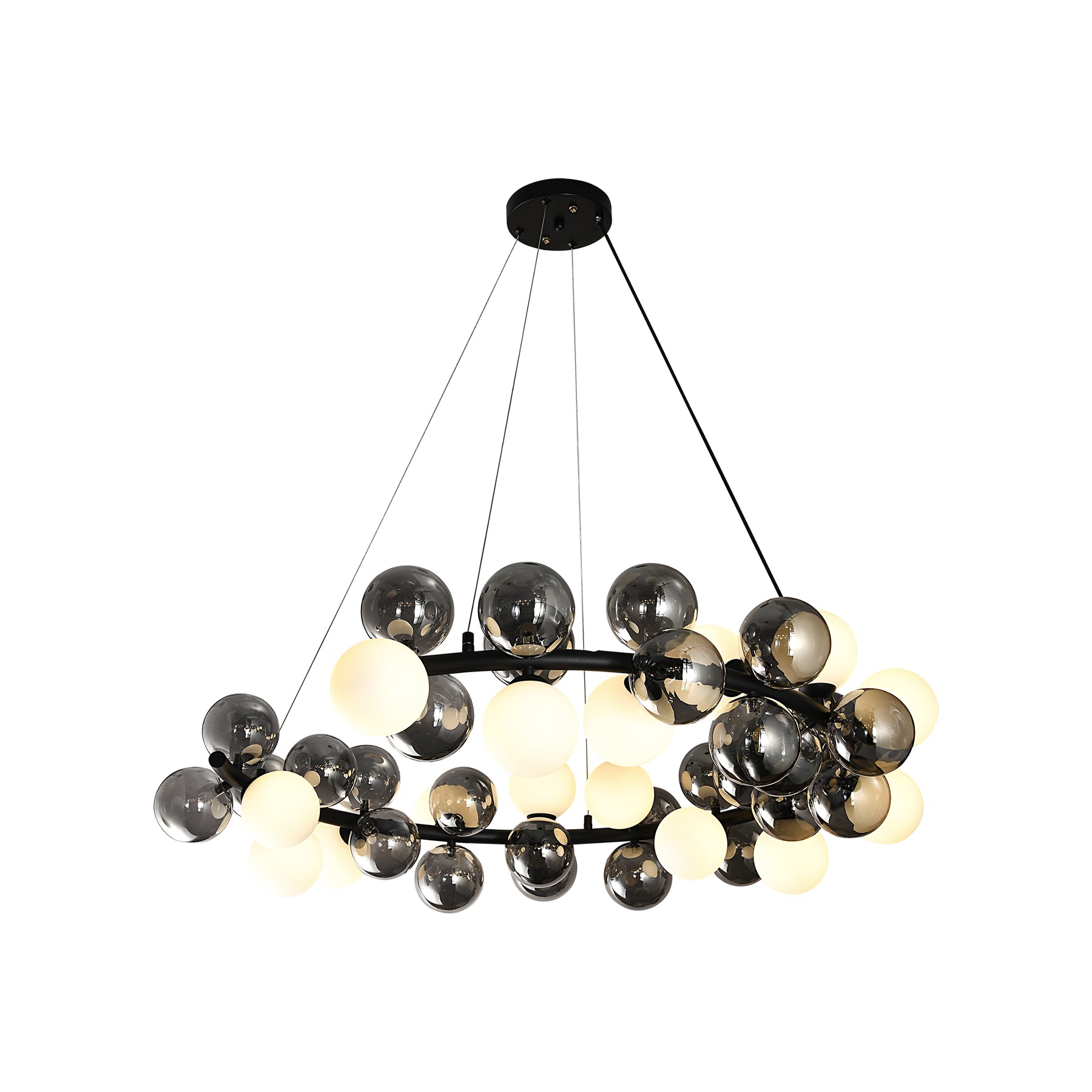 Orb Glow Pendant Chandelier