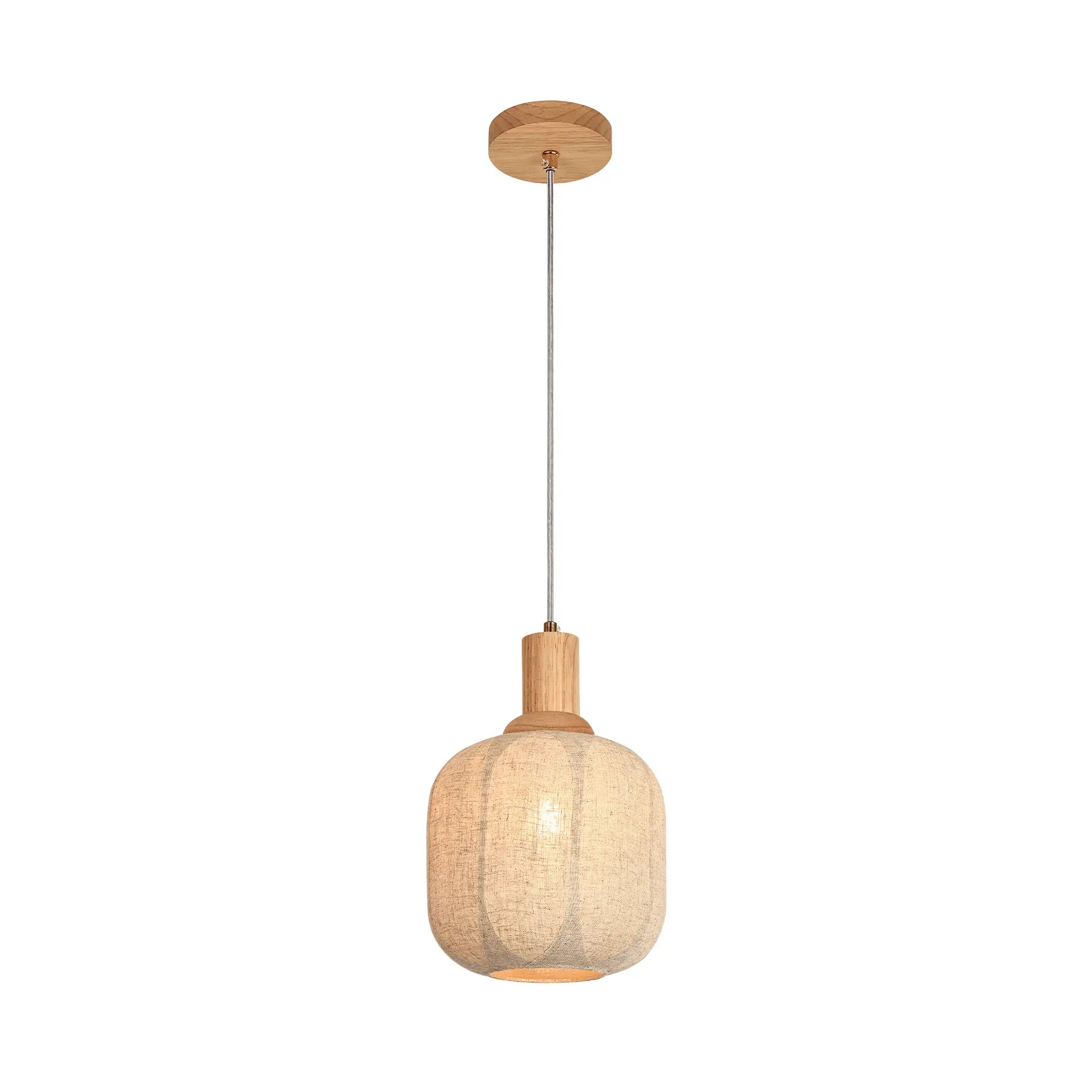 Linen Harmony Pendant Light