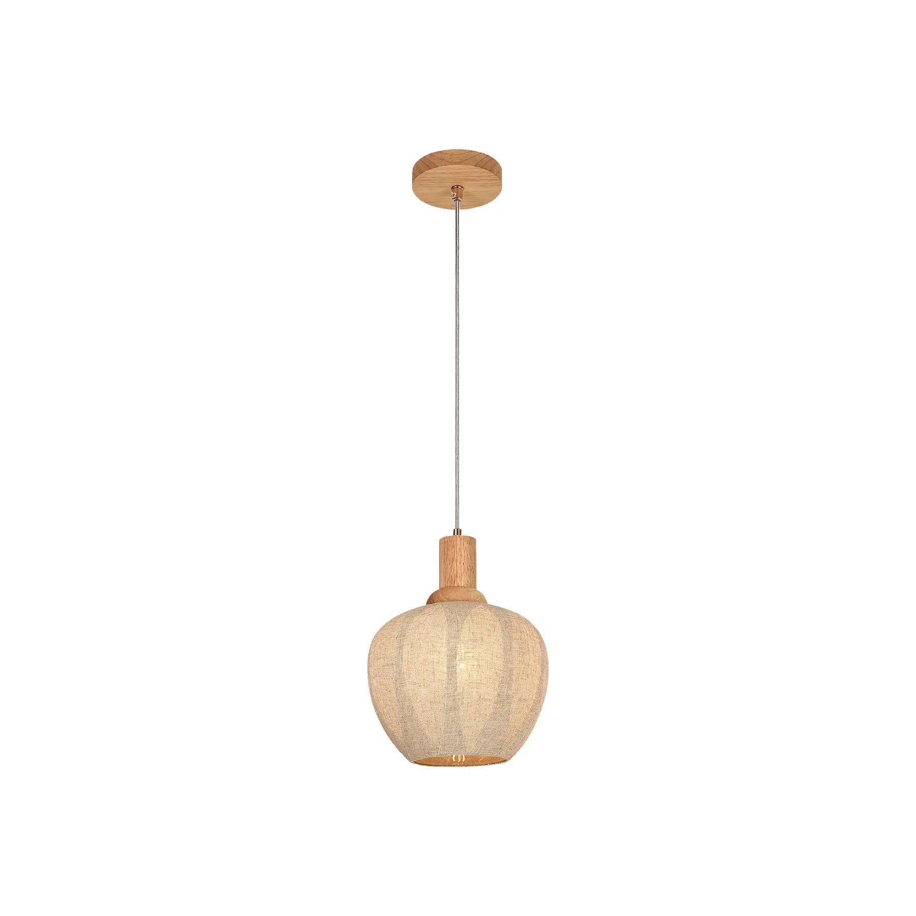 Linen Bloom Pendant Light