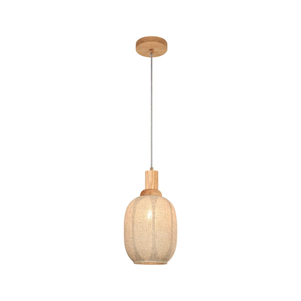 Linen Glow Pendant Light