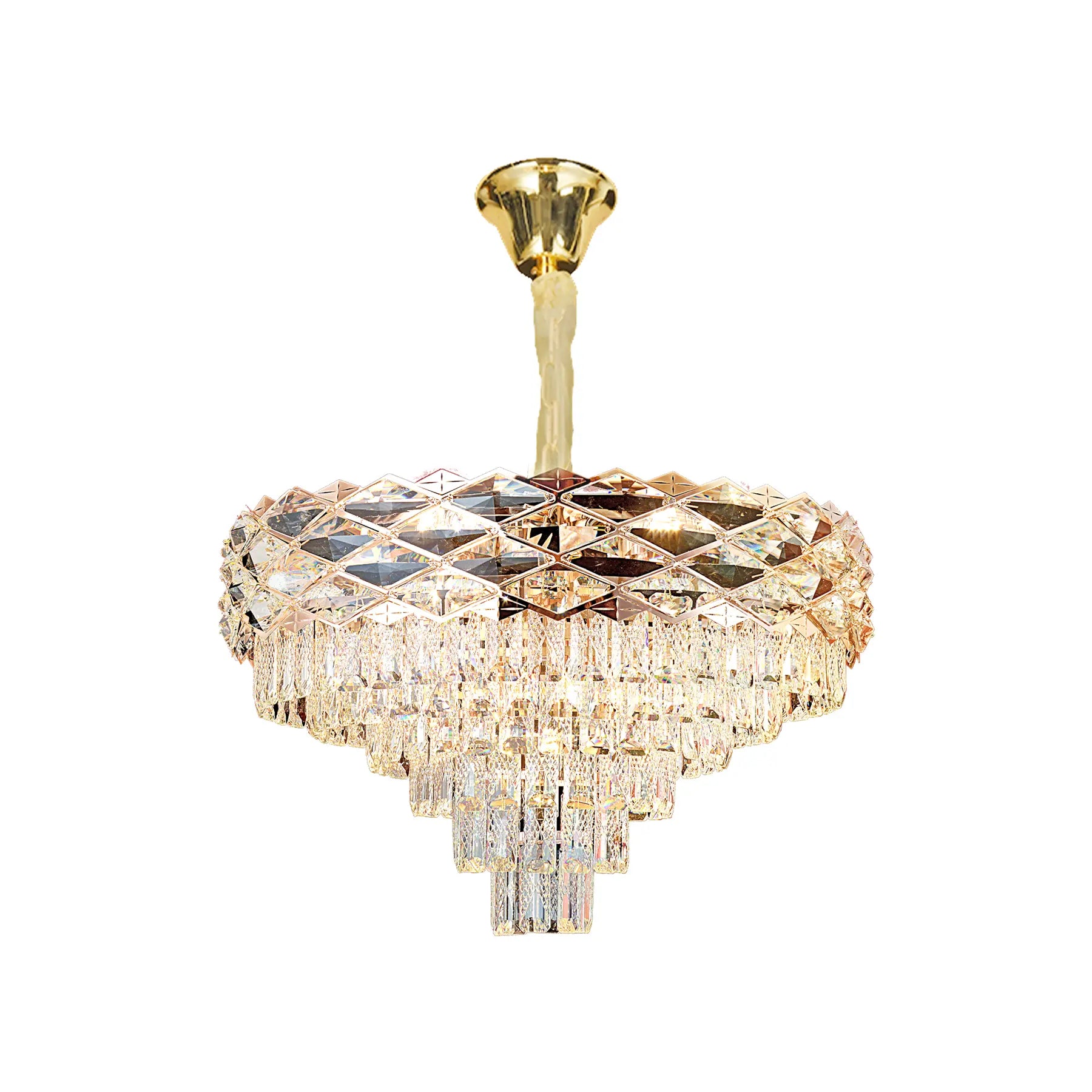Crystal Halo Chandelier