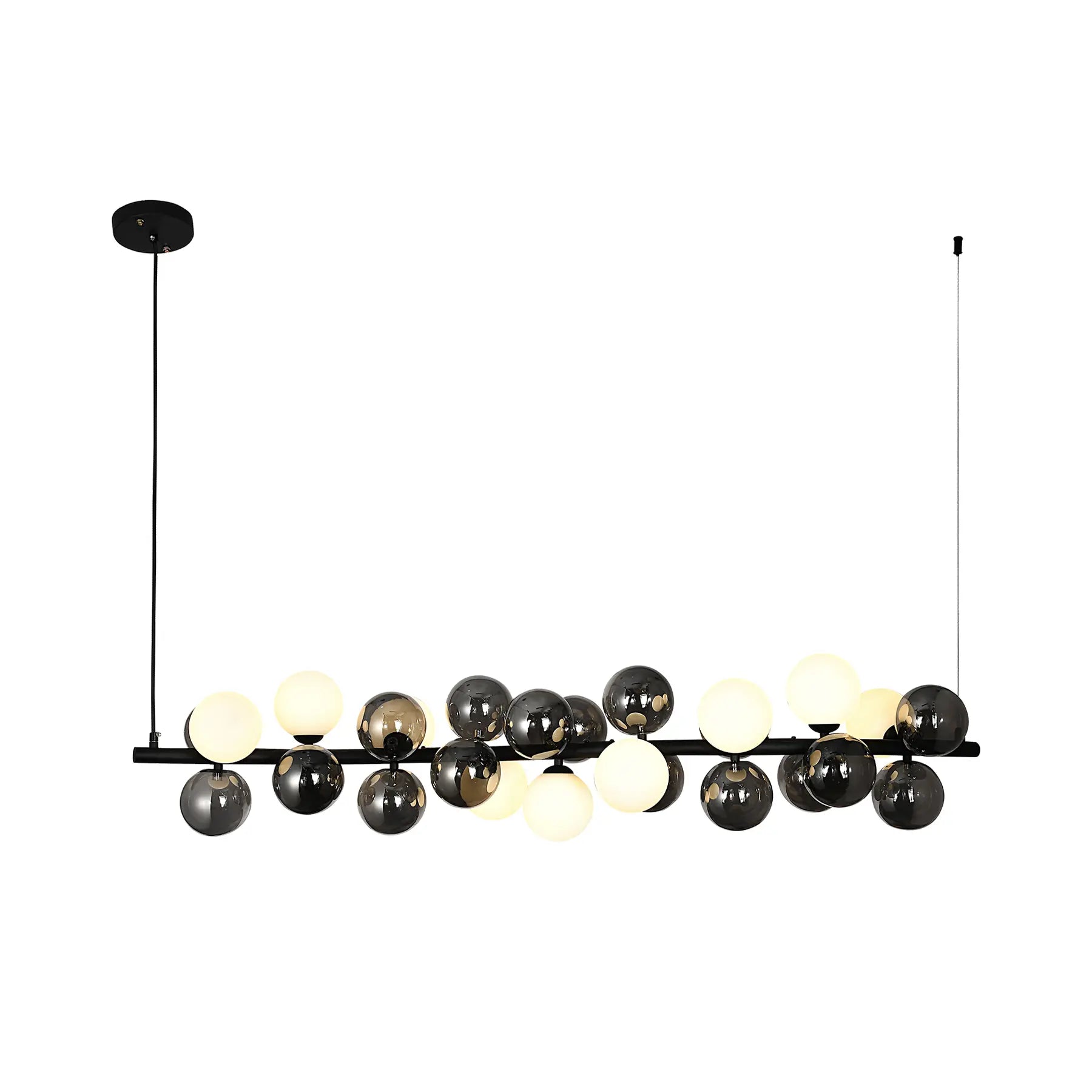 Globe Cluster Linear Chandelier