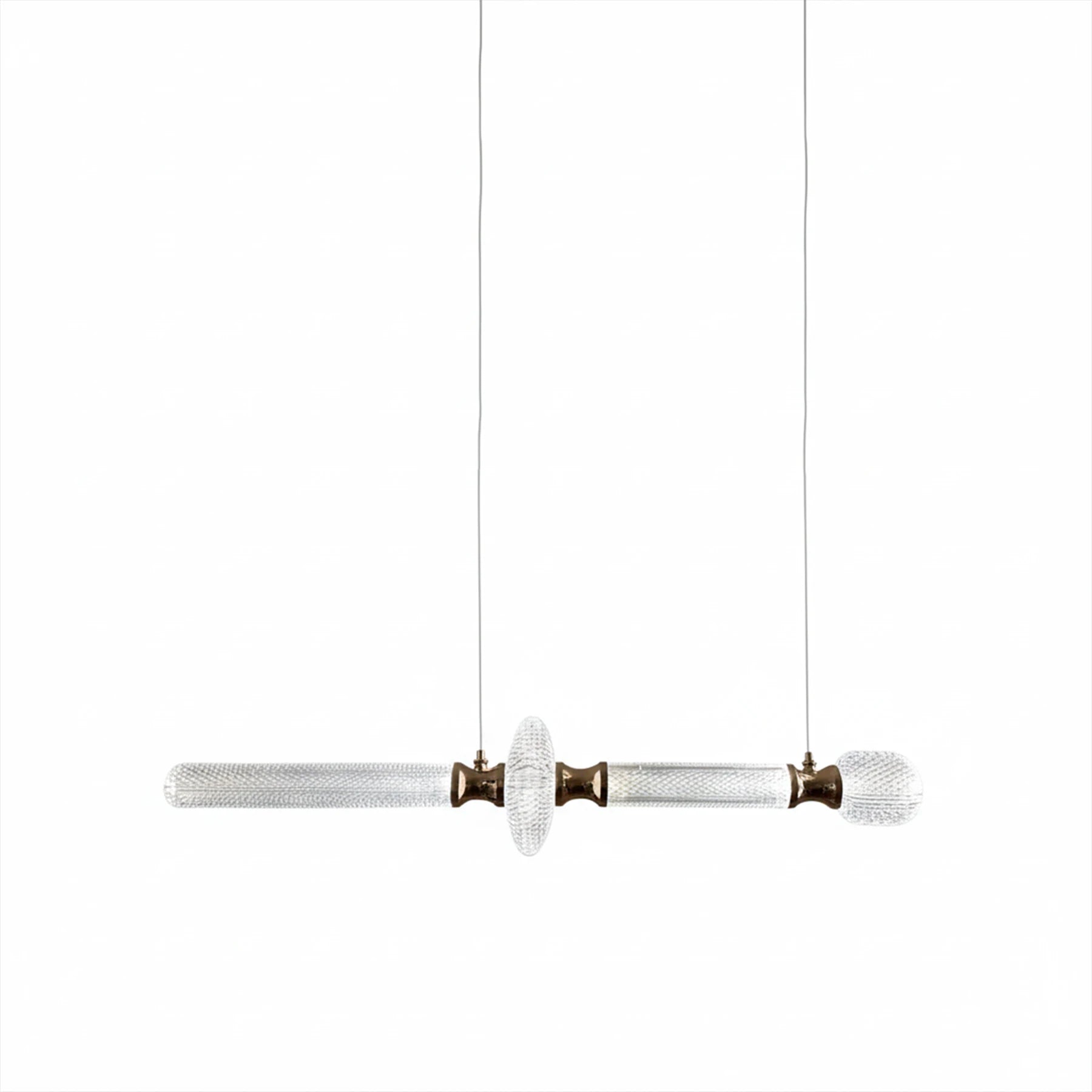 The Selene Ribbed Pendant