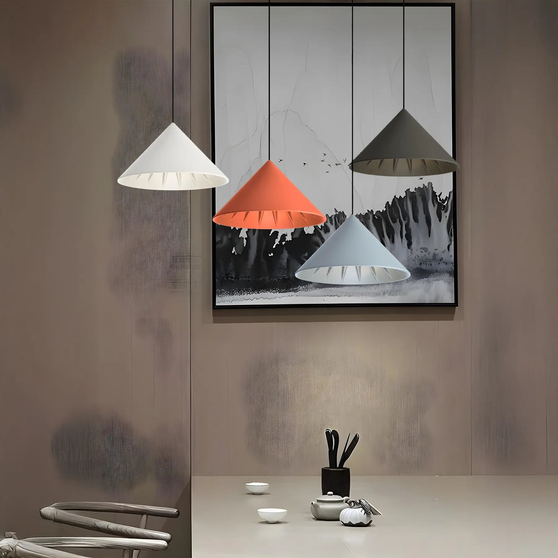 Cone Shade Pendant Light
