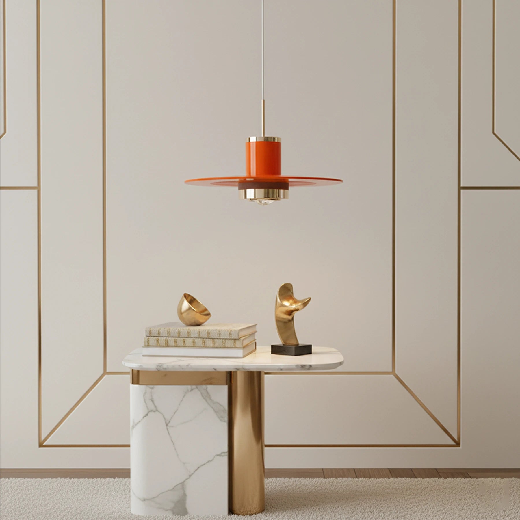 Eclipse Disc Pendant Light