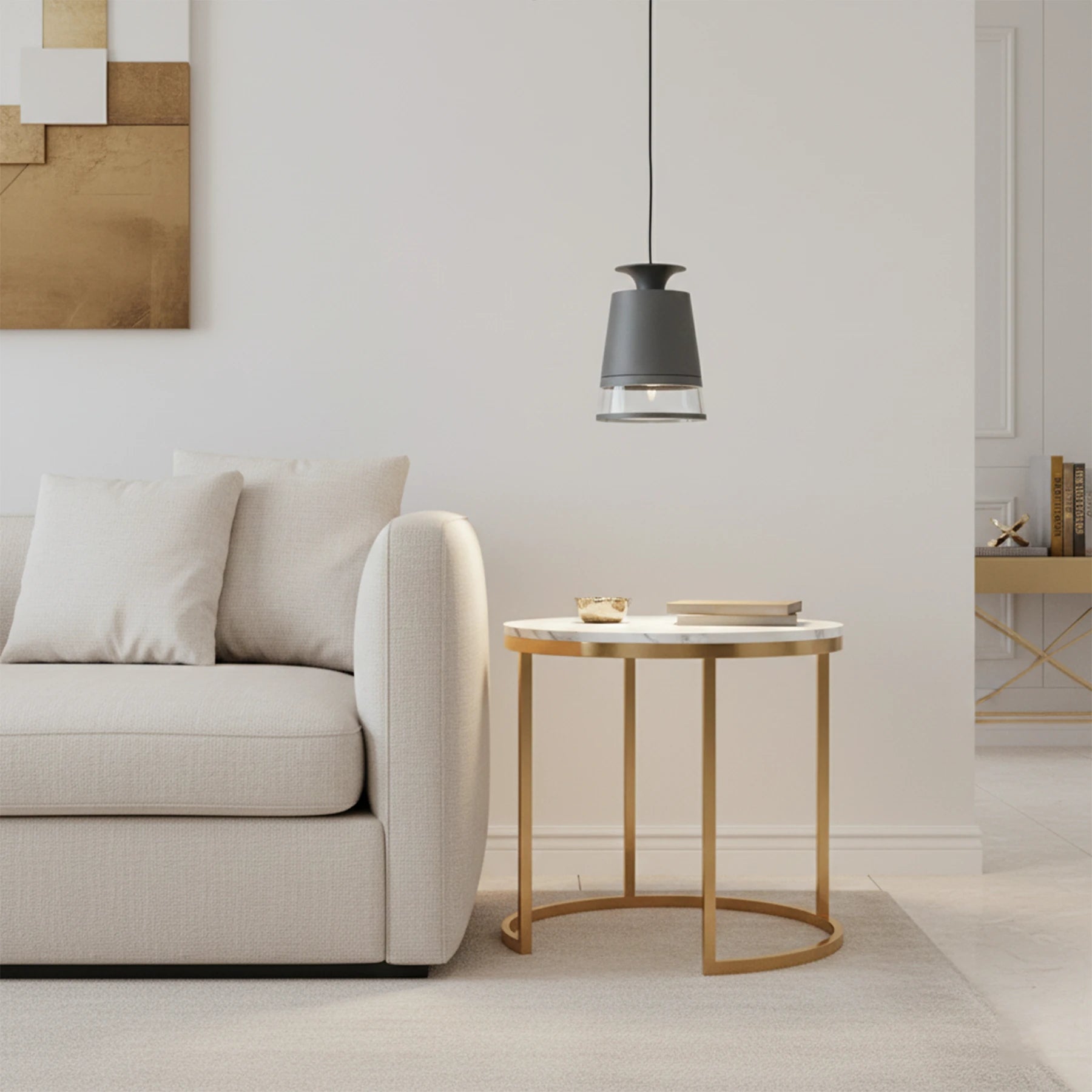 Cone Glow Pendant Light