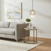 The Atlas Ribbed Pendant