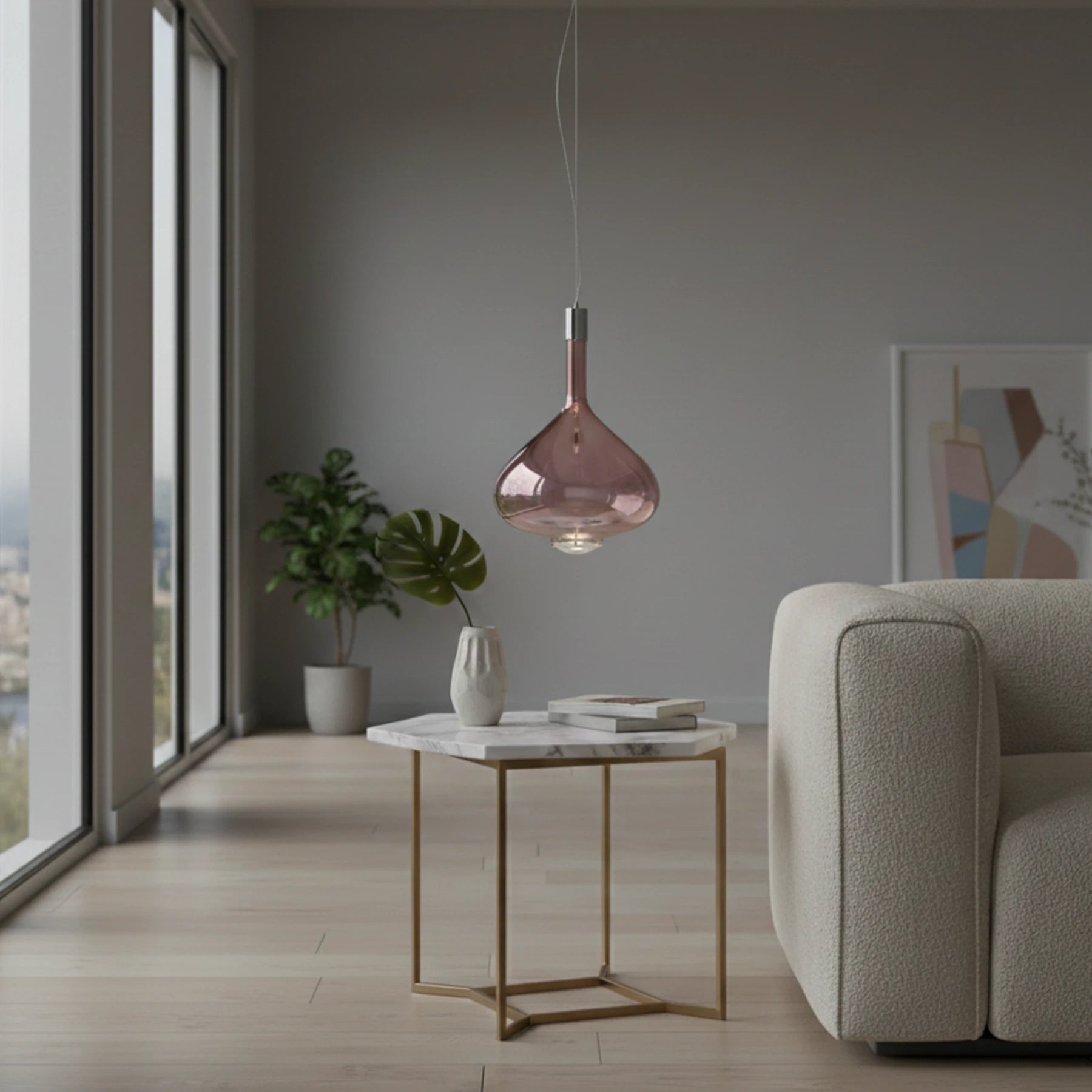 The Thalassa Rose Gold Pendant