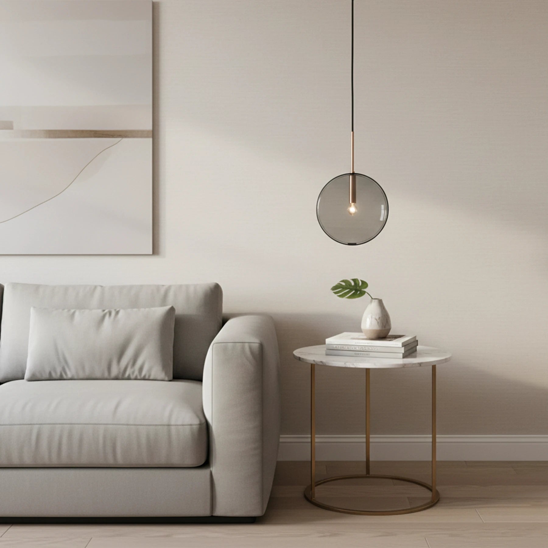 The Atlas Elongated Pendant