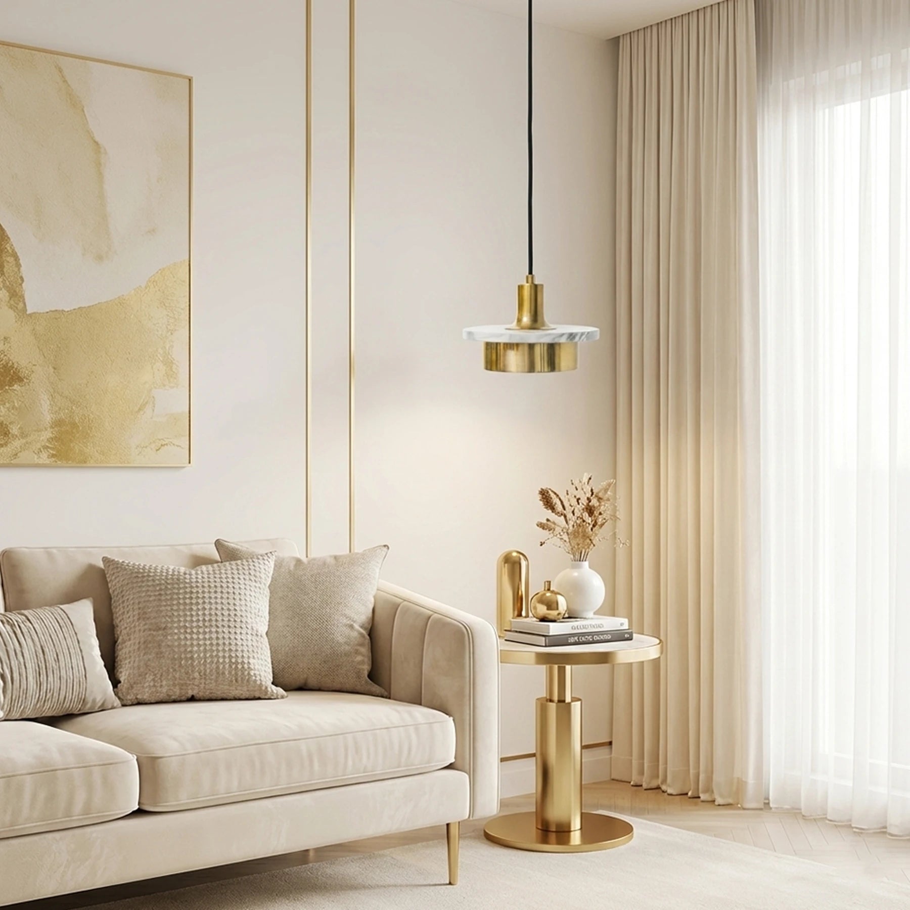 Orbit Glass Pendant Light