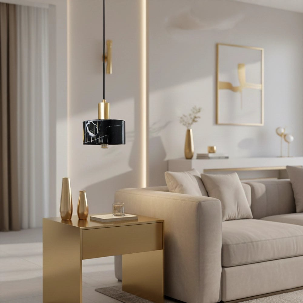 Marble Luxe Pendant Light