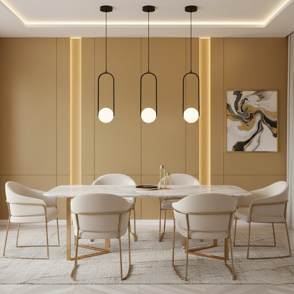 Halo Arch Pendant Light