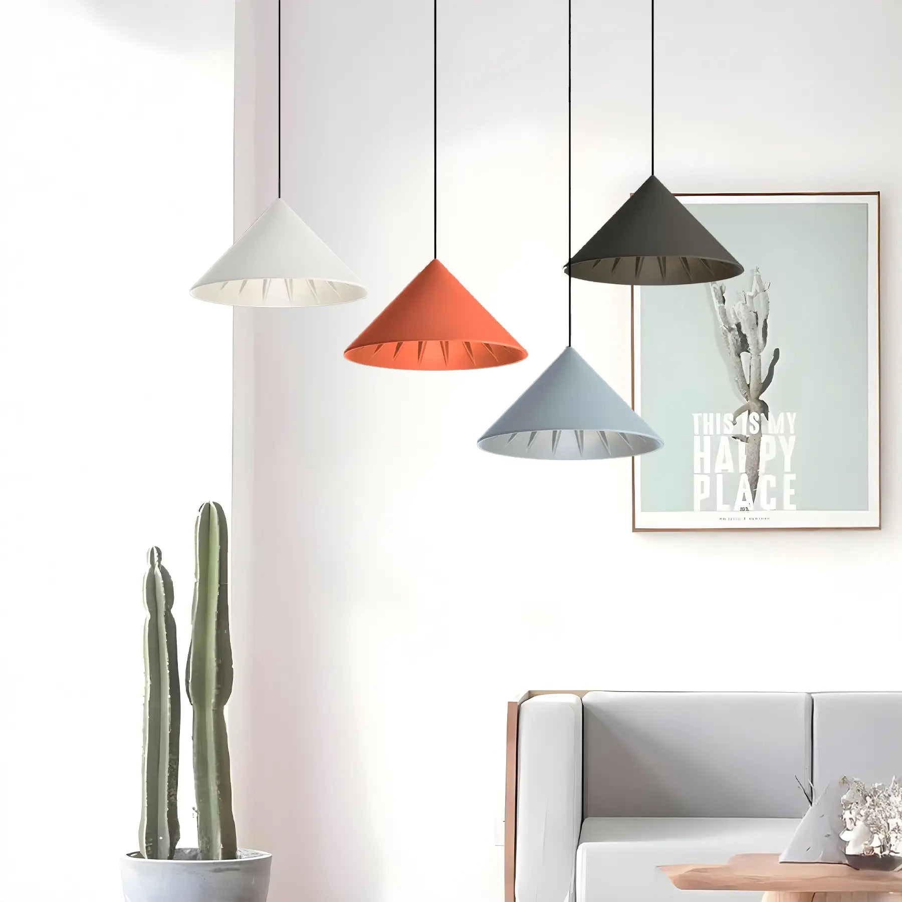 Cone Shade Pendant Light