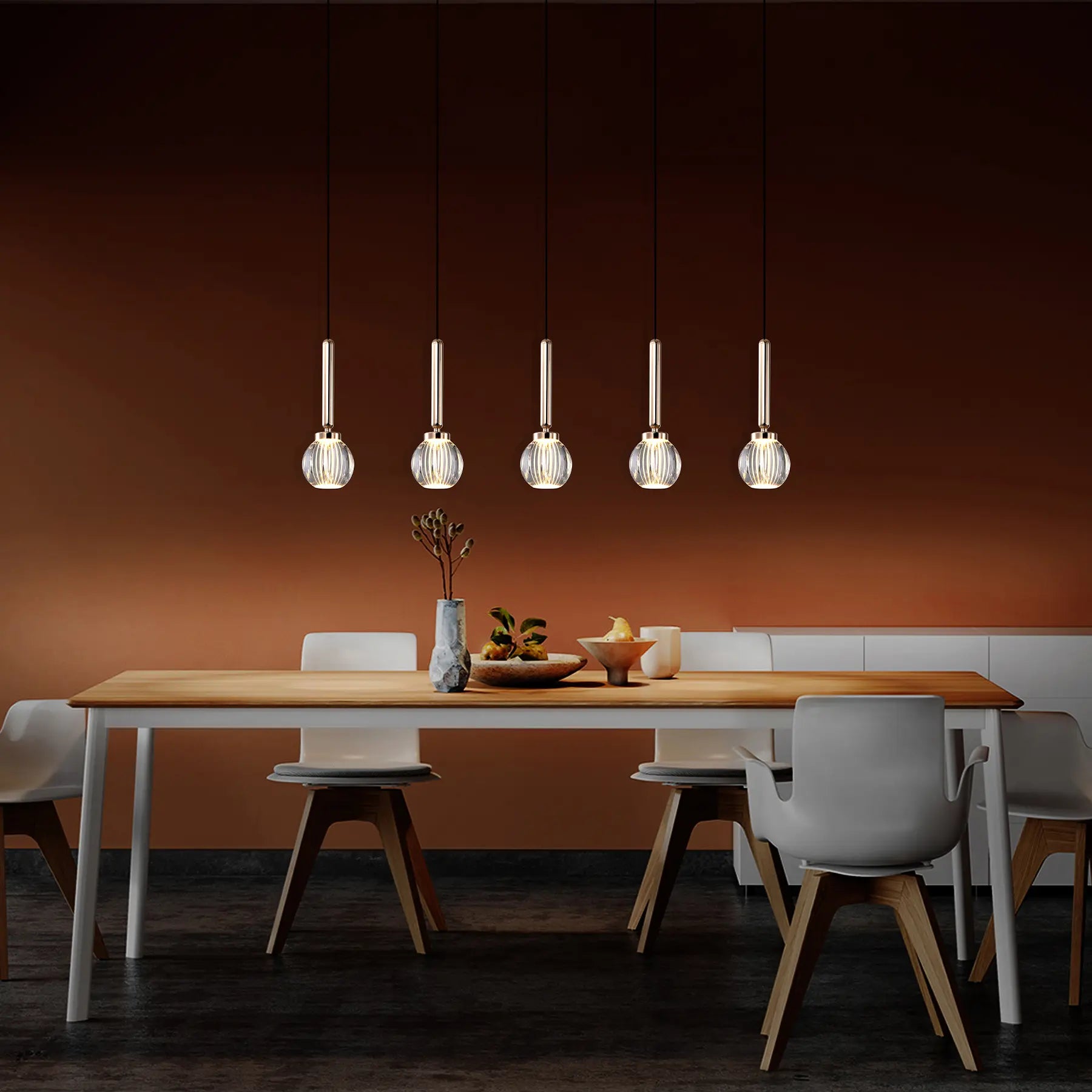 Radiant Globe Pendant Light