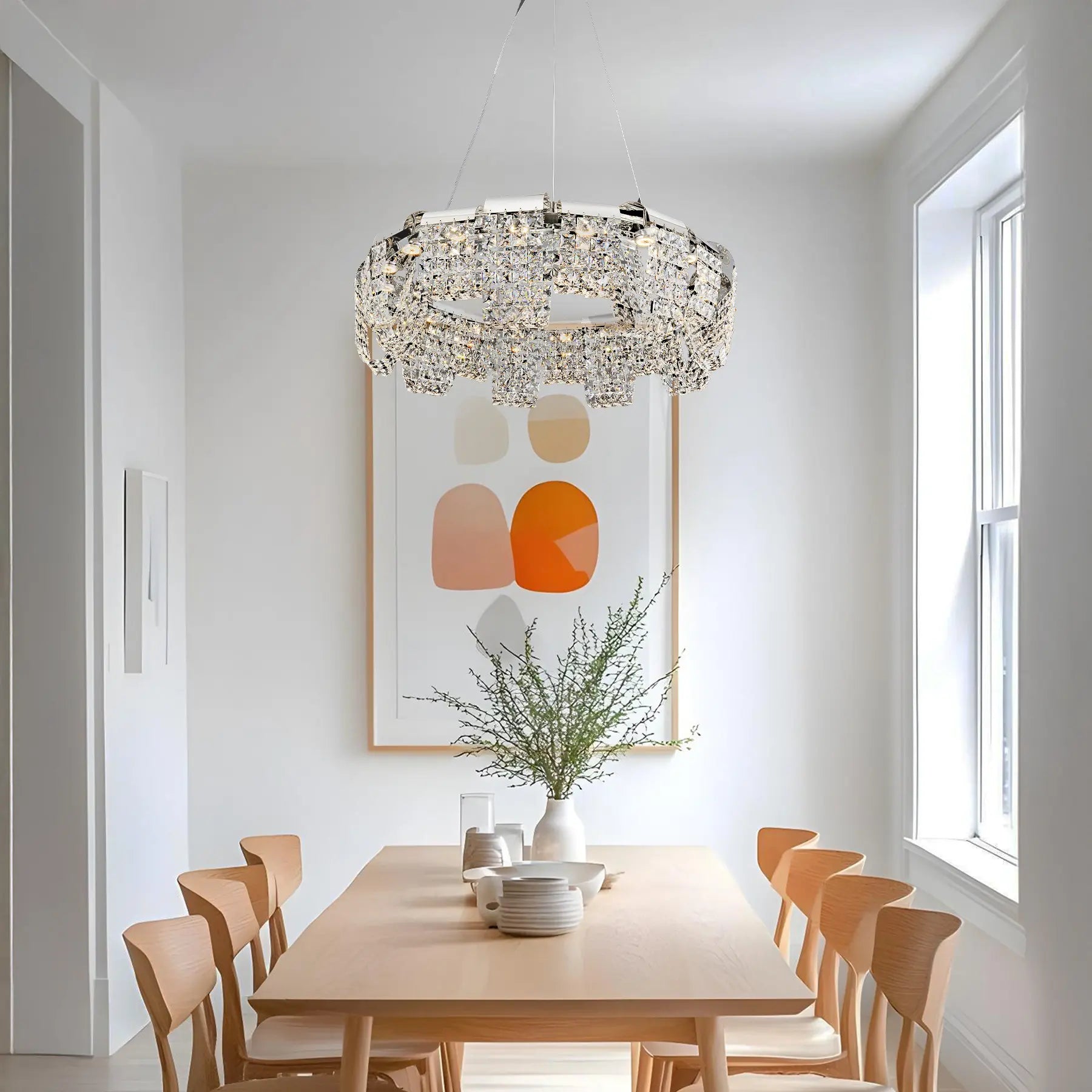 Crystal Aurora Chandelier