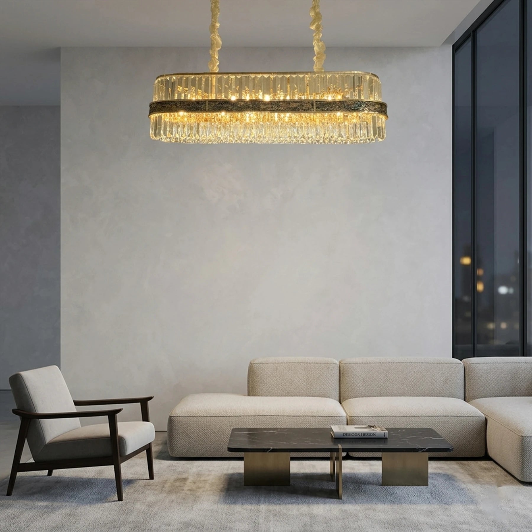 The Aurelia Crystal Chandelier