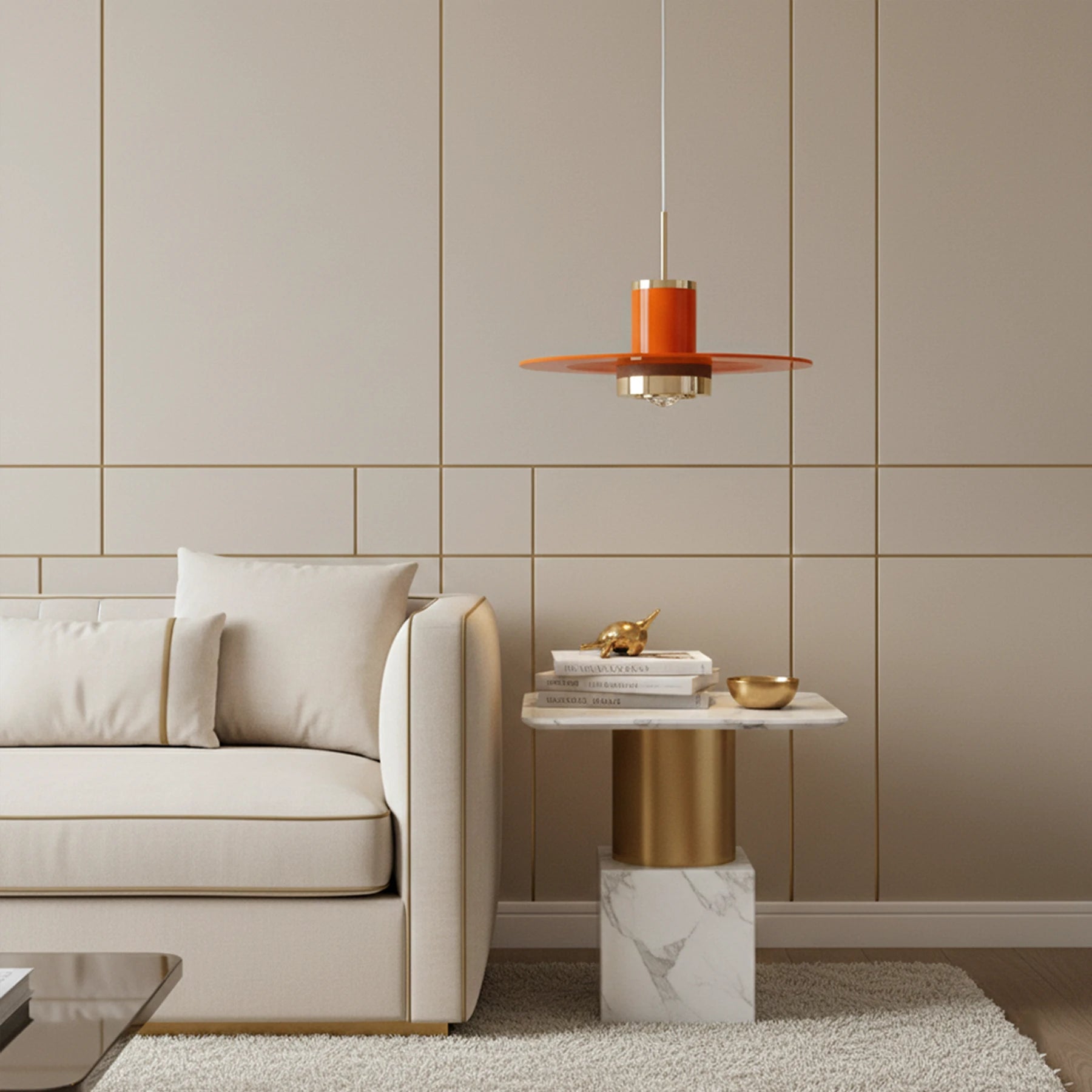 Eclipse Disc Pendant Light