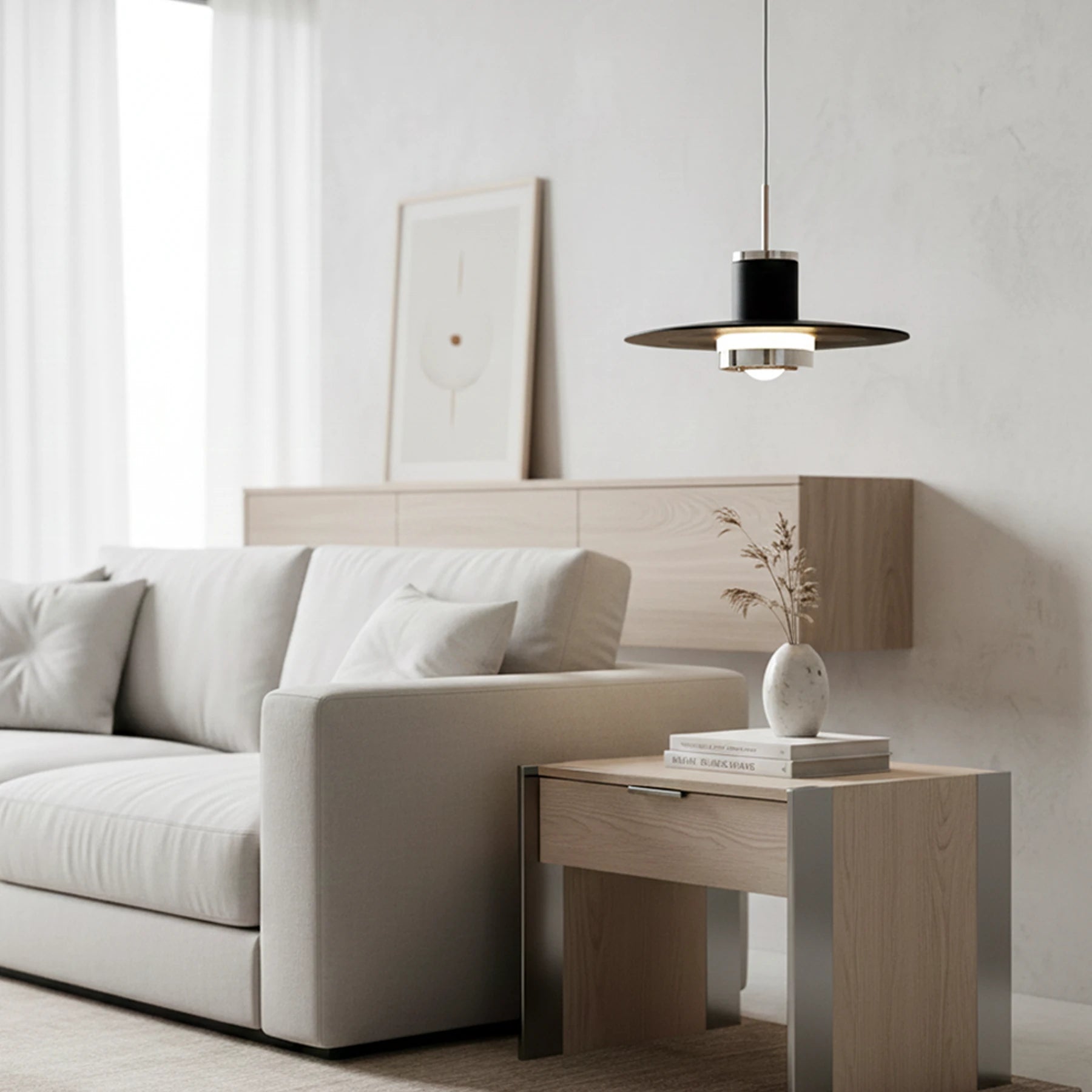 Eclipse Disc Pendant Light
