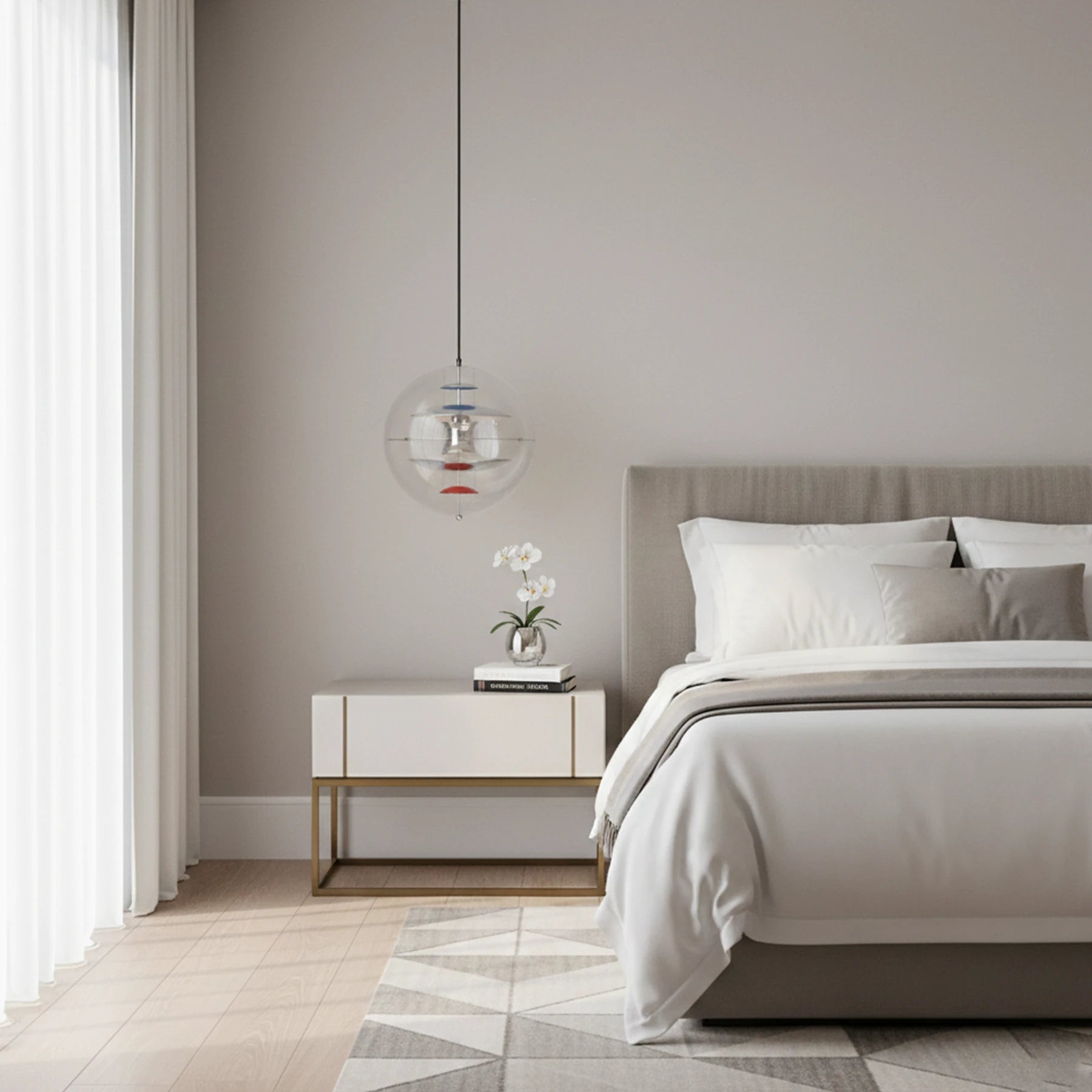 Aurora Orb Designer Pendant Light