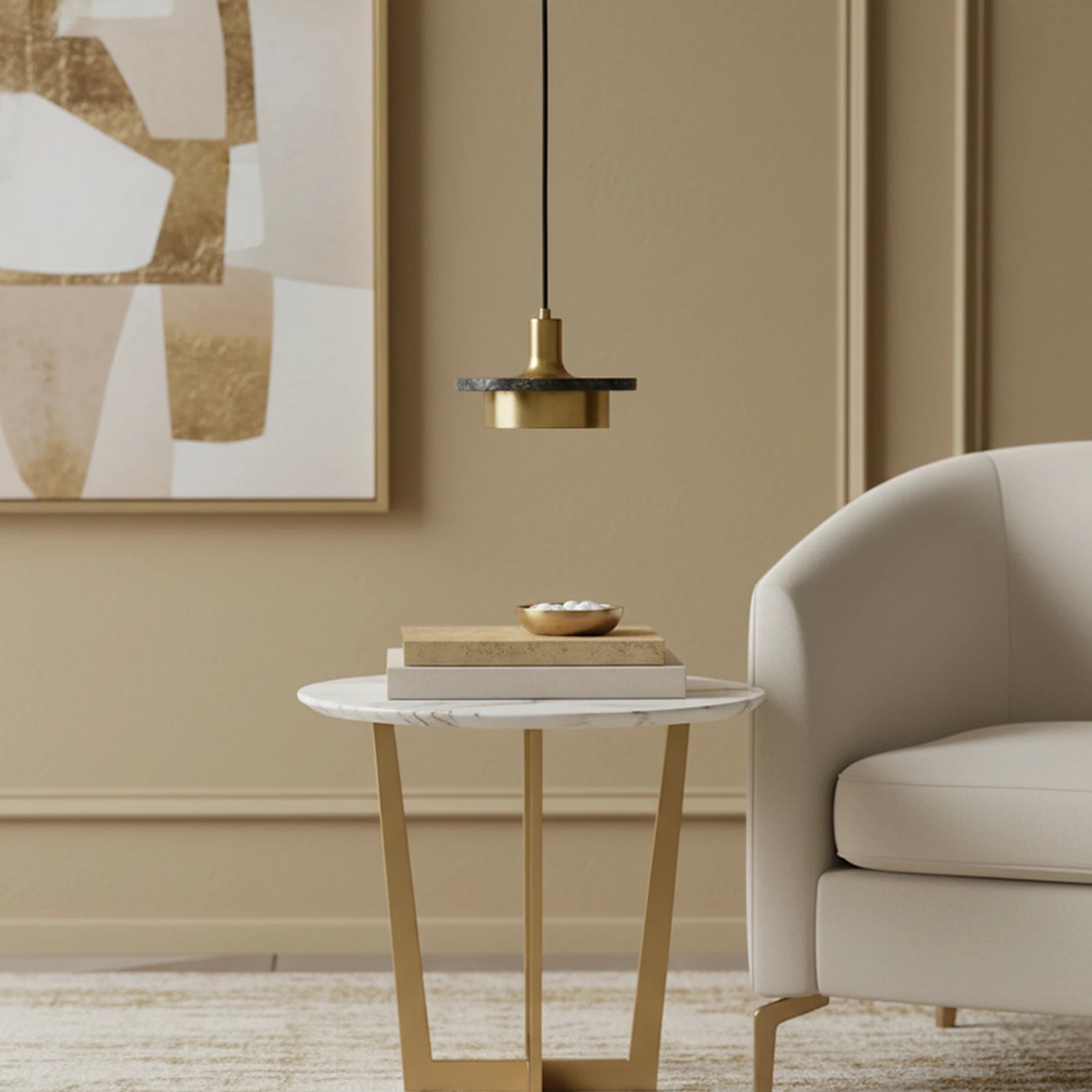 Orbit Glass Pendant Light