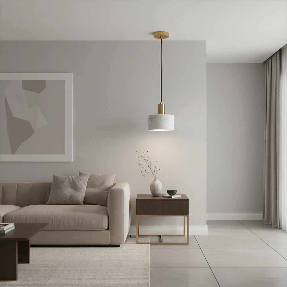 Marble Luxe Pendant Light