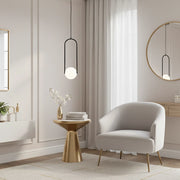 Halo Arch Pendant Light