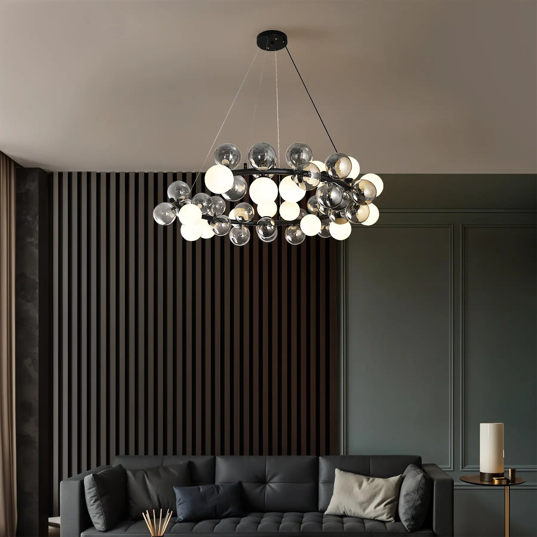 Orb Glow Pendant Chandelier