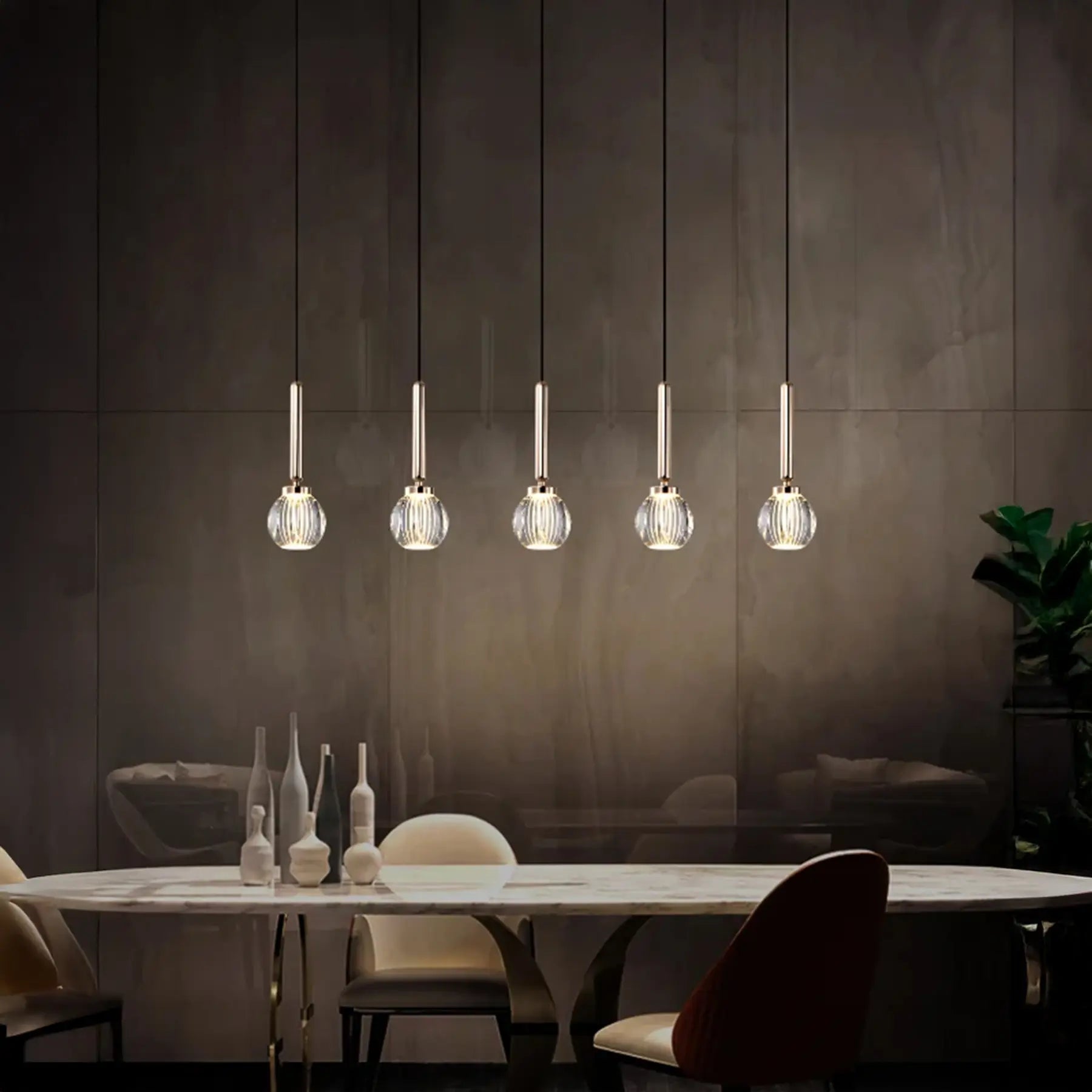 Radiant Globe Pendant Light