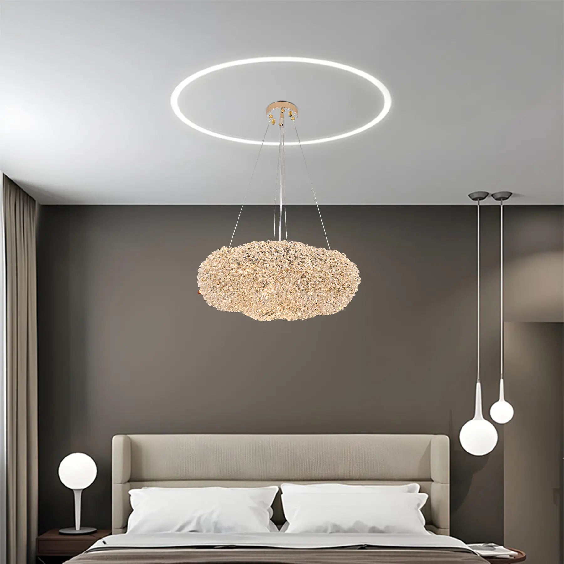 Crystal Cloud Chandelier