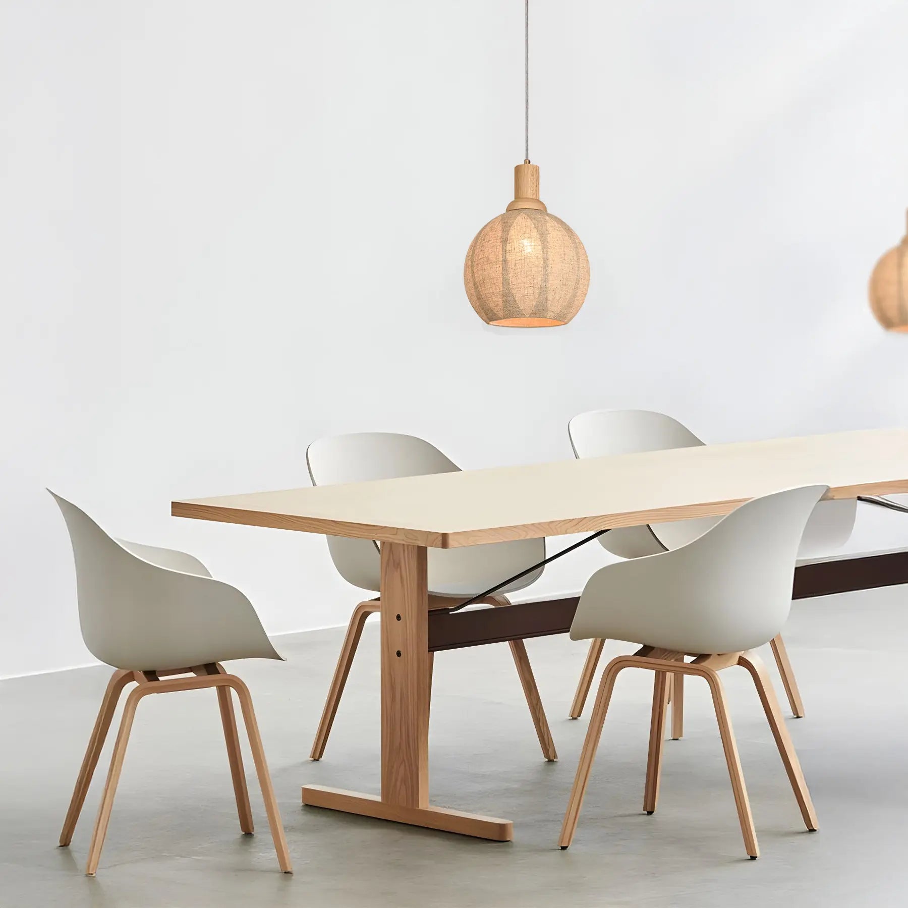 Linen Whisper Pendant Light