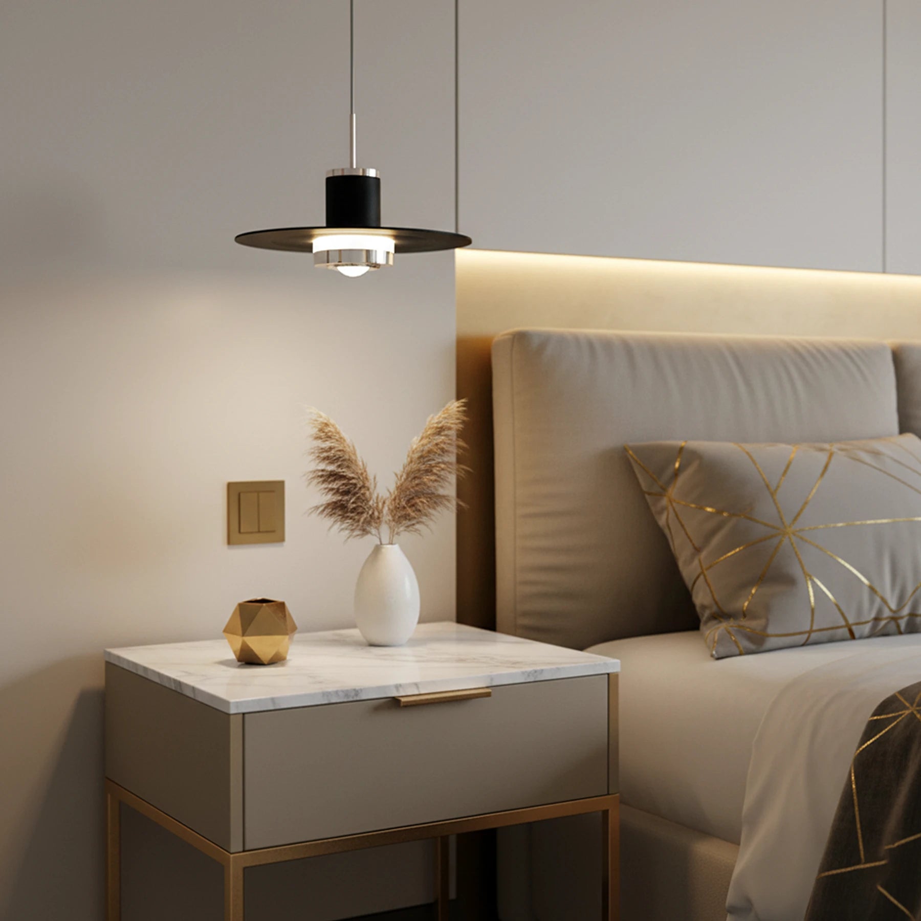 Eclipse Disc Pendant Light