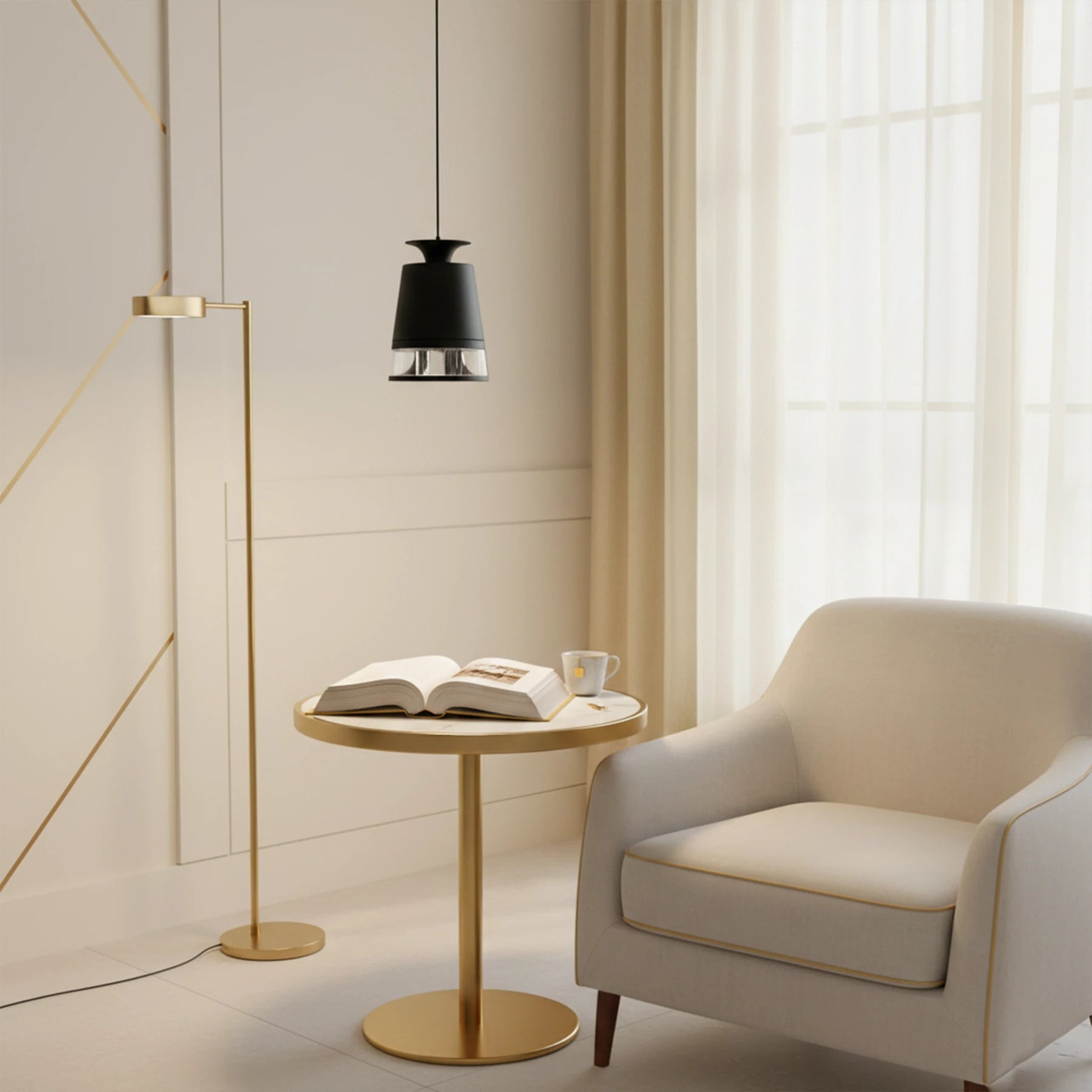 Cone Glow Pendant Light
