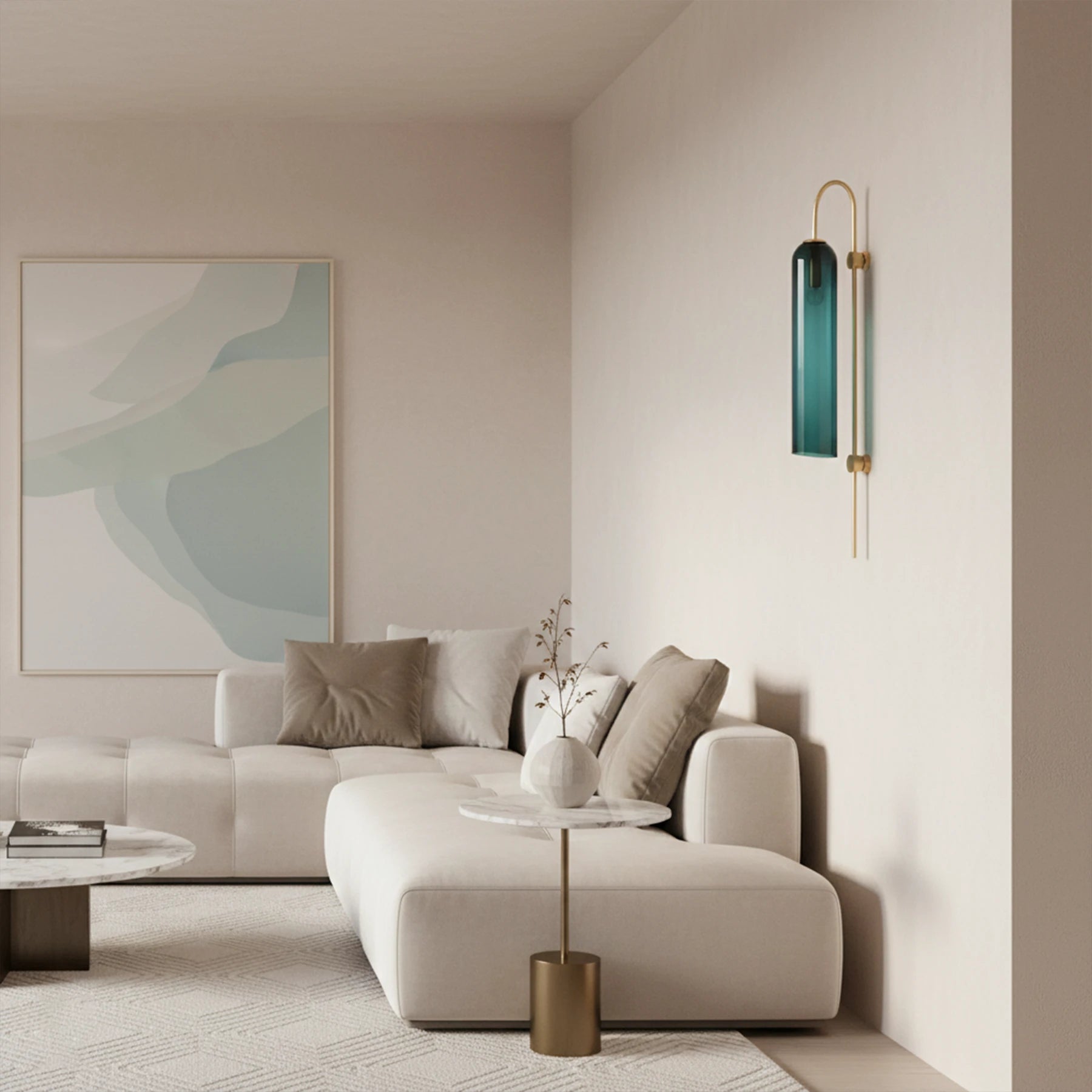 The Lyra Ribbed Sconce