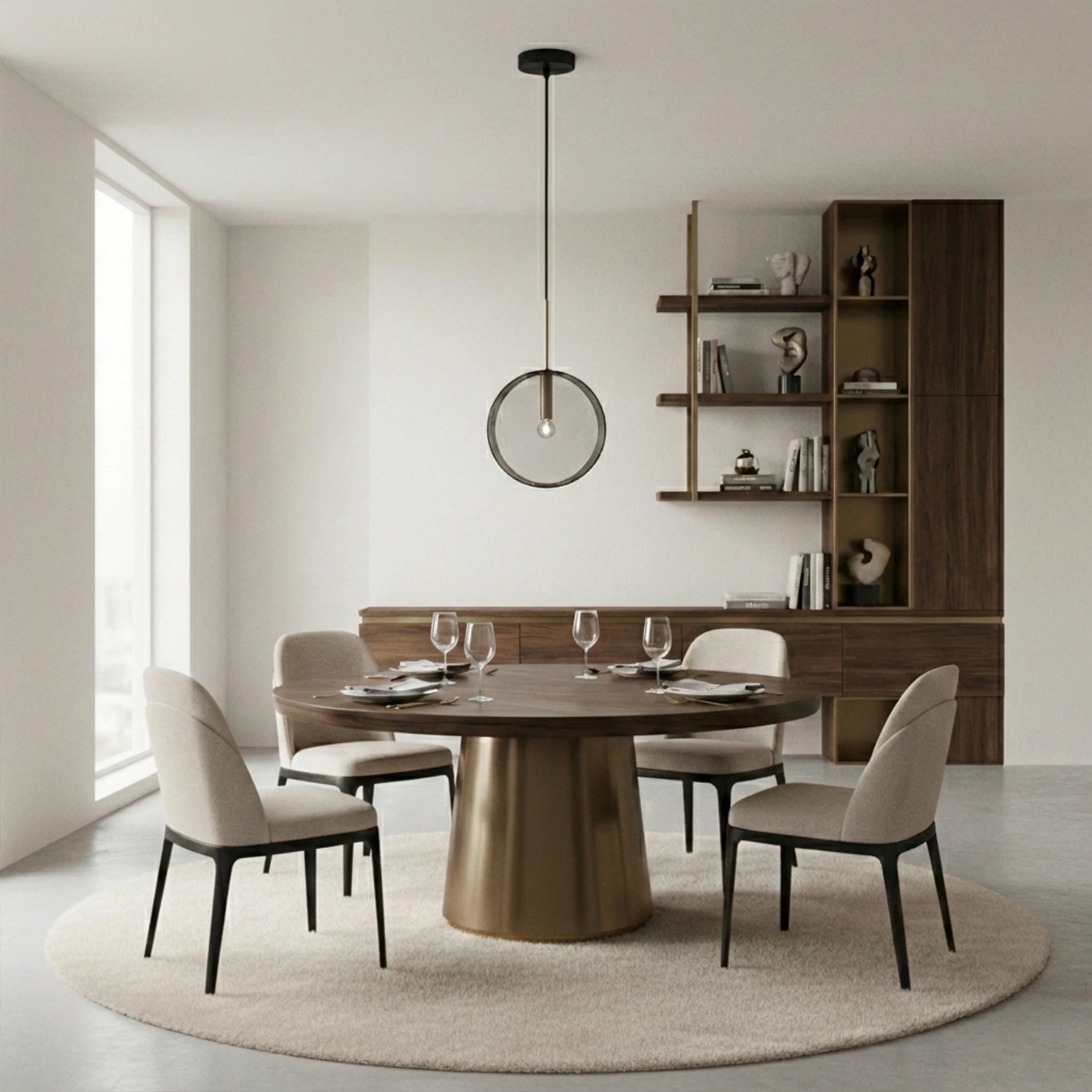 The Atlas Elongated Pendant