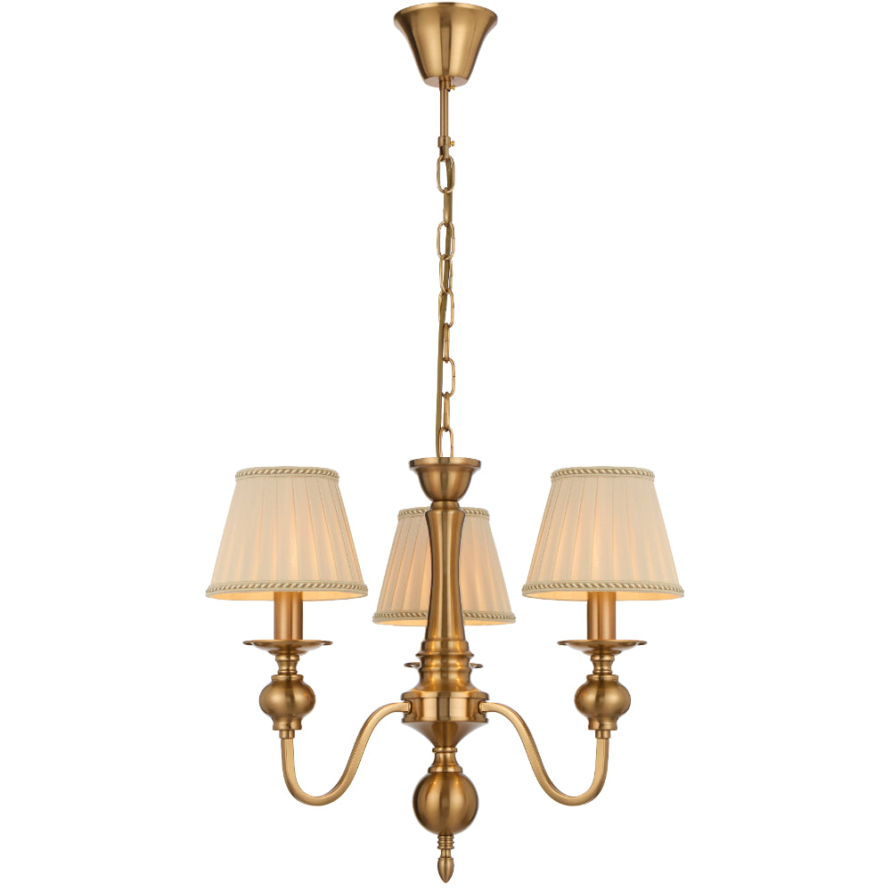 Siedel 3 Light Pendant W/Shade