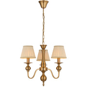 Siedel 3 Light Pendant W/Shade