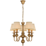Siedel 5 Light Pendant W/Shade