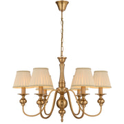 Siedel 6 Light Pendant W/Shade