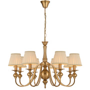 Siedel 8 Light Pendant W/Shade