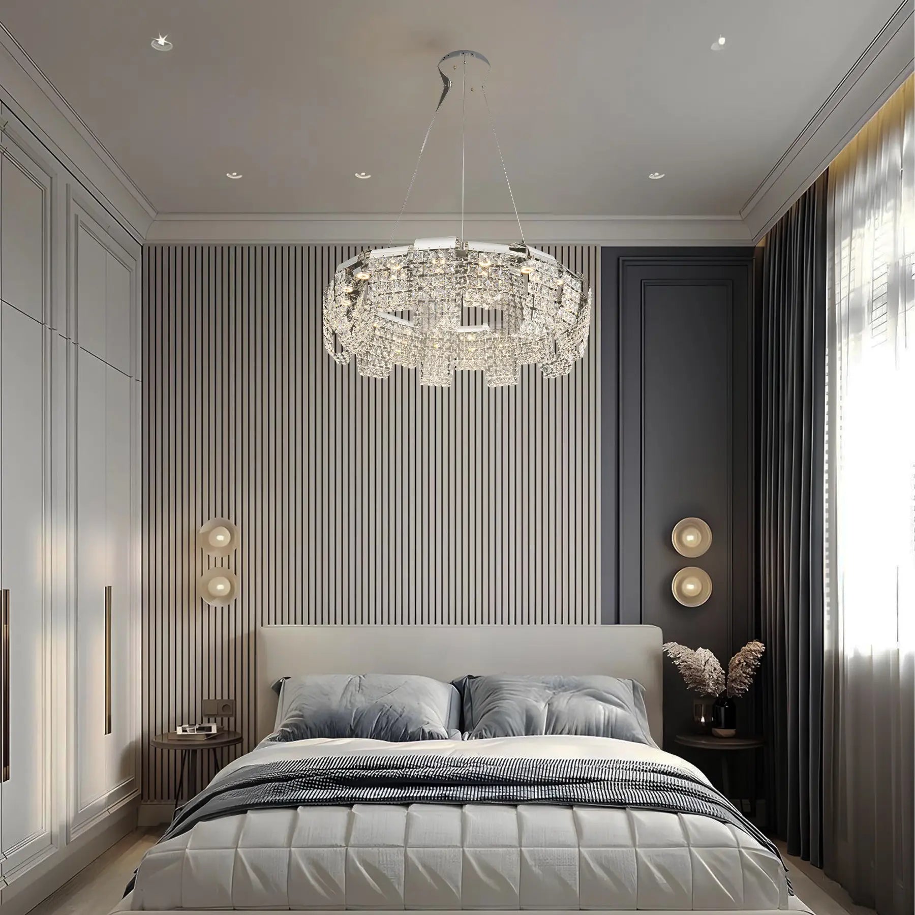 Crystal Aurora Chandelier