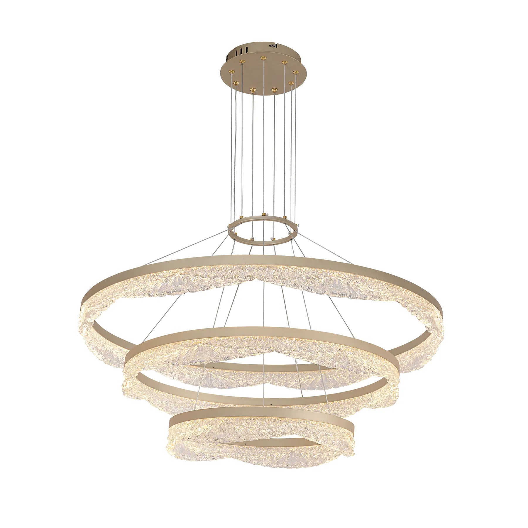 Crystal Ring Chandelier