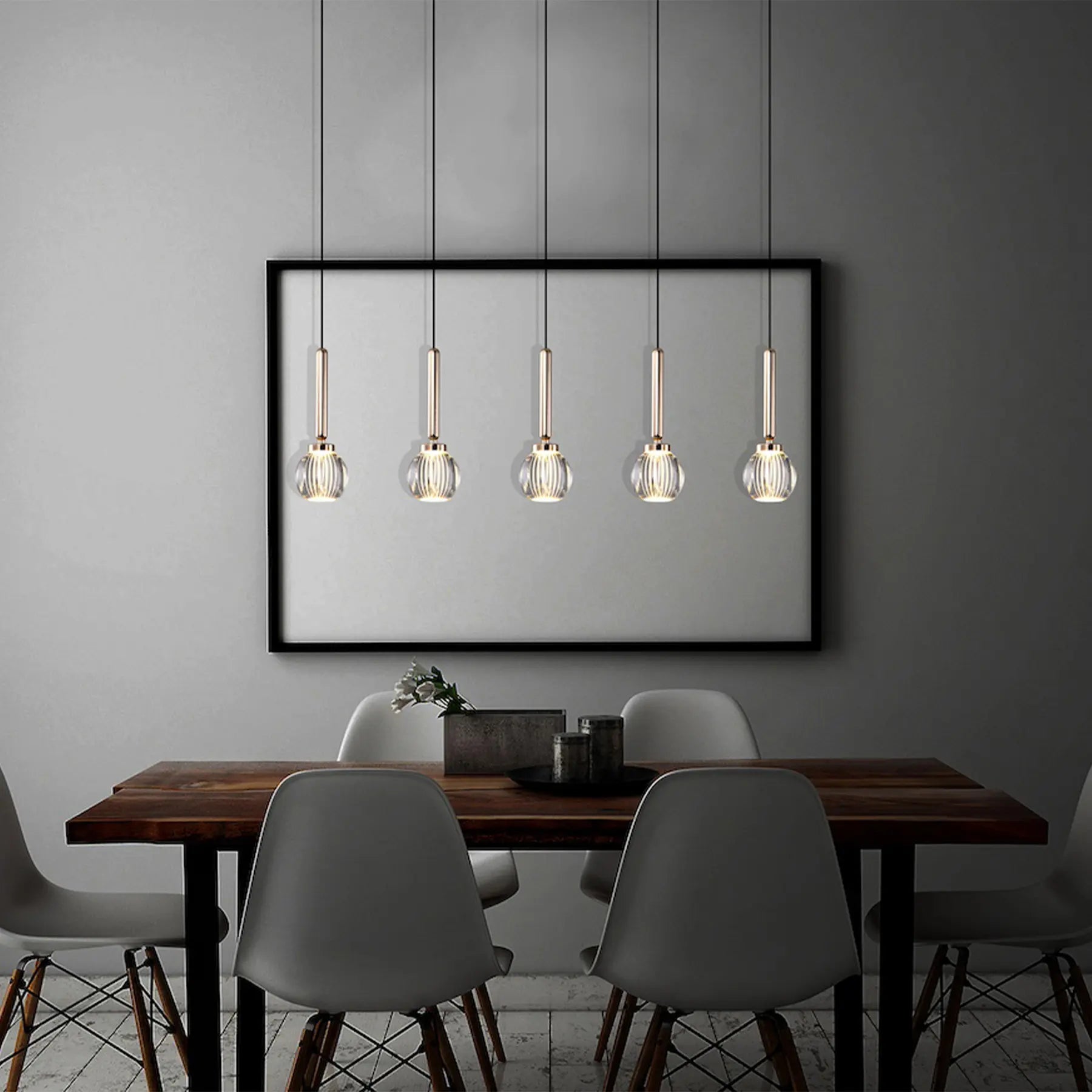 Radiant Globe Pendant Light