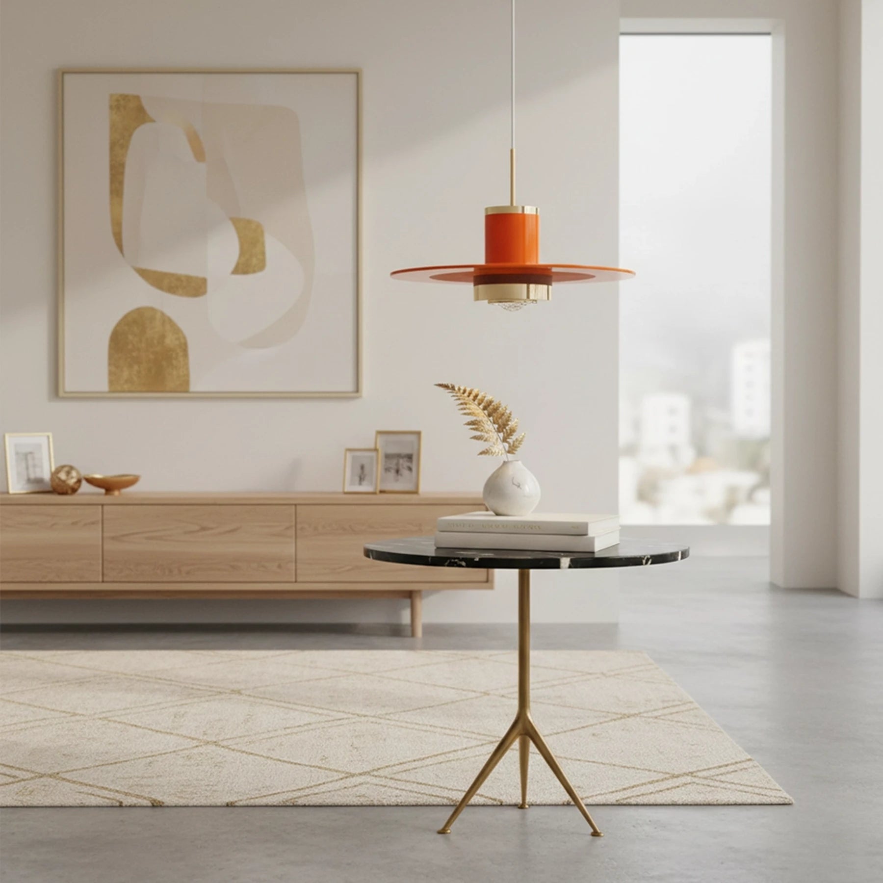 Eclipse Disc Pendant Light