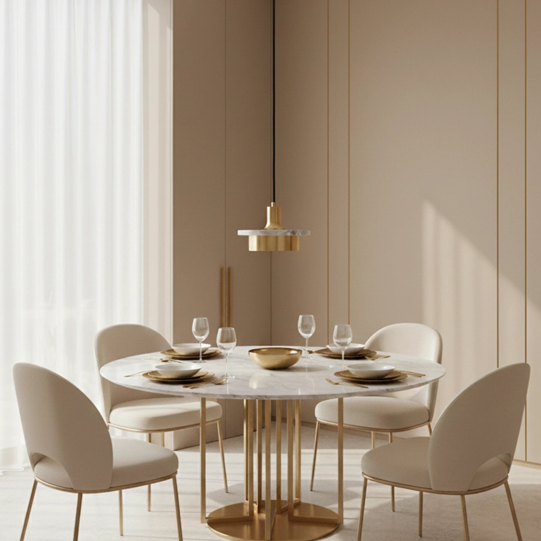 Orbit Glass Pendant Light