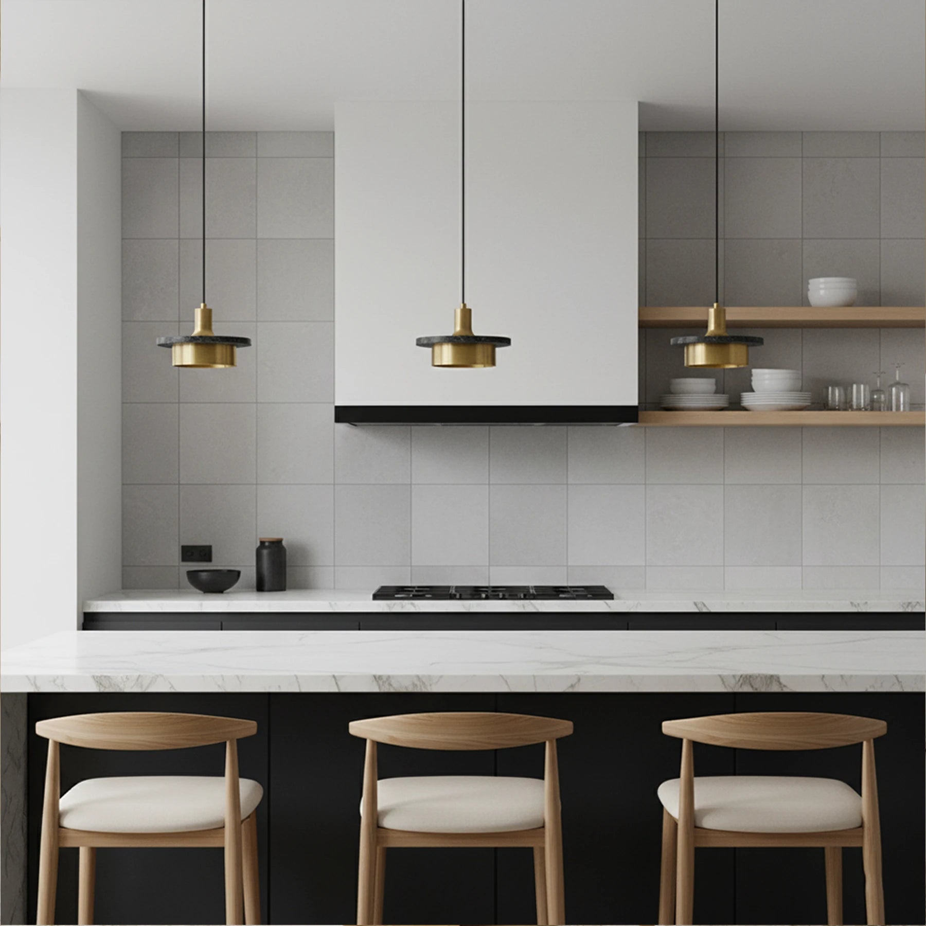 Orbit Glass Pendant Light