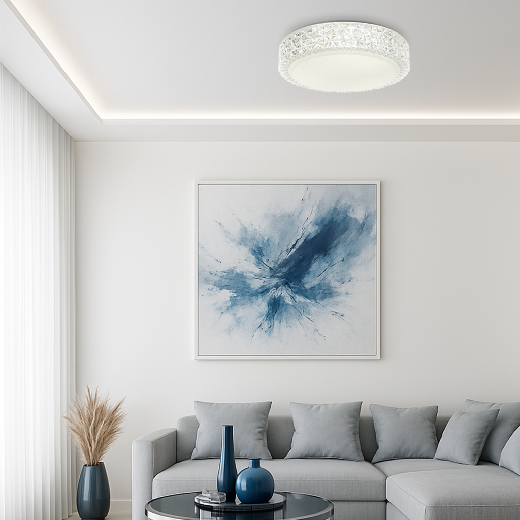 Amelia 28 Led Oyster