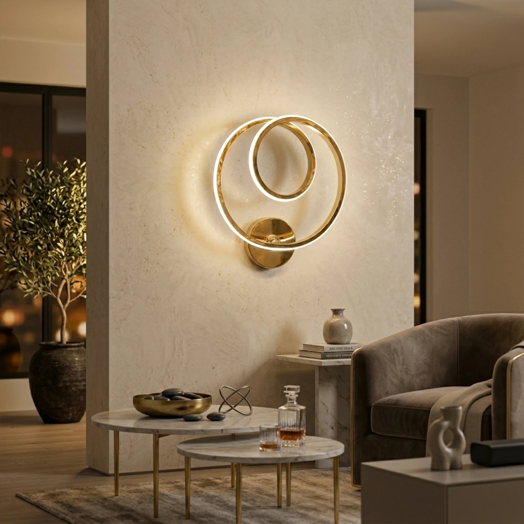 Abeeha Orbit LED Sconce